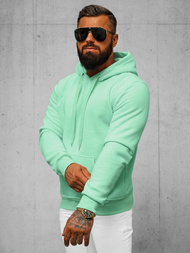 Herren Kapuzenpullover Mintgrün OZONEE JS/2009Z 