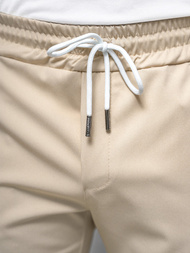 Herren Chino Hose Beige OZONEE O/1410SP