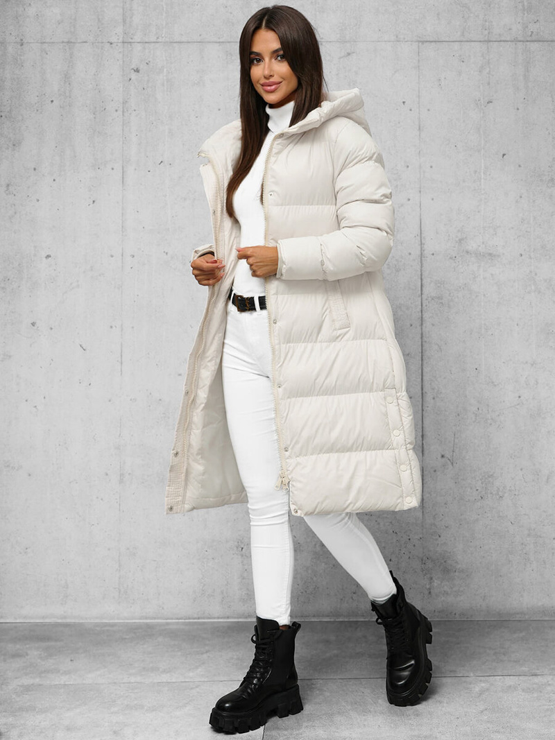 Damen Jacke Ecru OZONEE JS/5M3253/281