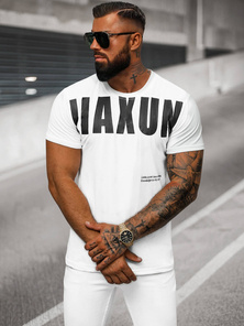 Herren T-shirt Weiß OZONEE O/T1279/1