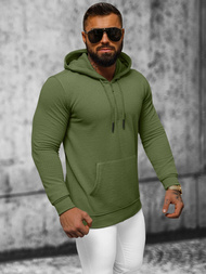 Herren Kapuzenpullover Khaki OZONEE O/TB2273