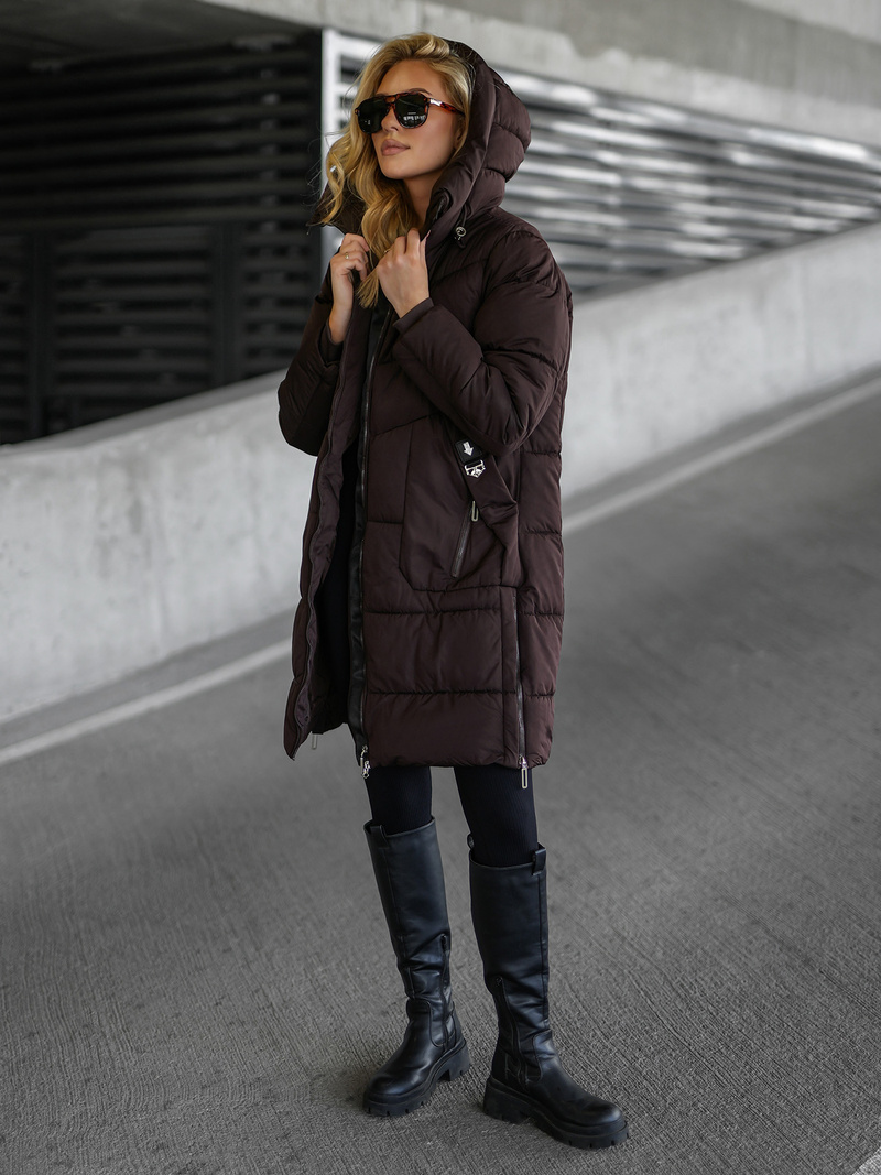 Damen Jacke Schokolade OZONEE JS/16M9302/158