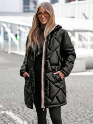 Damen Jacke Schwarz OZONEE JS/5M3189/392Z