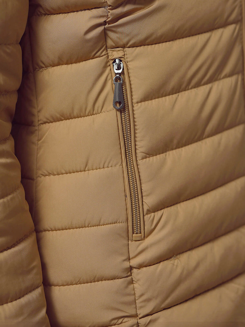 Damen Jacke Dunkelbeige OZONEE JS/16M9109/84