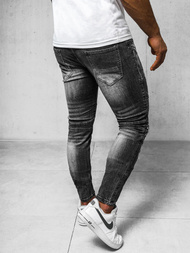 Herren Jeans Schwarz OZONEE NB/MP007NZ