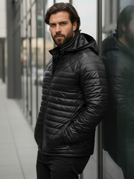 Herren Jacke Schwarz OZONEE JS/16M9328/392BZ