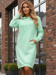 Damen Kapuzenpullover Mintgrün OZONEE JS/YS10005/39