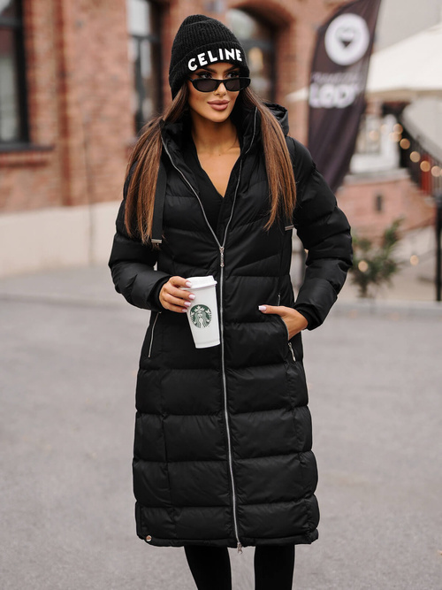 Damen Jacke Schwarz OZONEE JS/M736/392Z