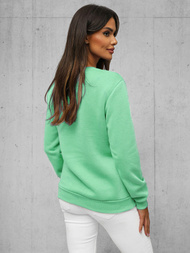 Damen Sweatshirt Mintgrün OZONEE JS/W01Z