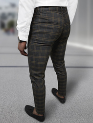 Herren Chino Hose Anthrazit OZONEE DJ/5632