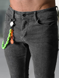 Herren Jeanshose Anthrazit OZONEE NB/MP0191G