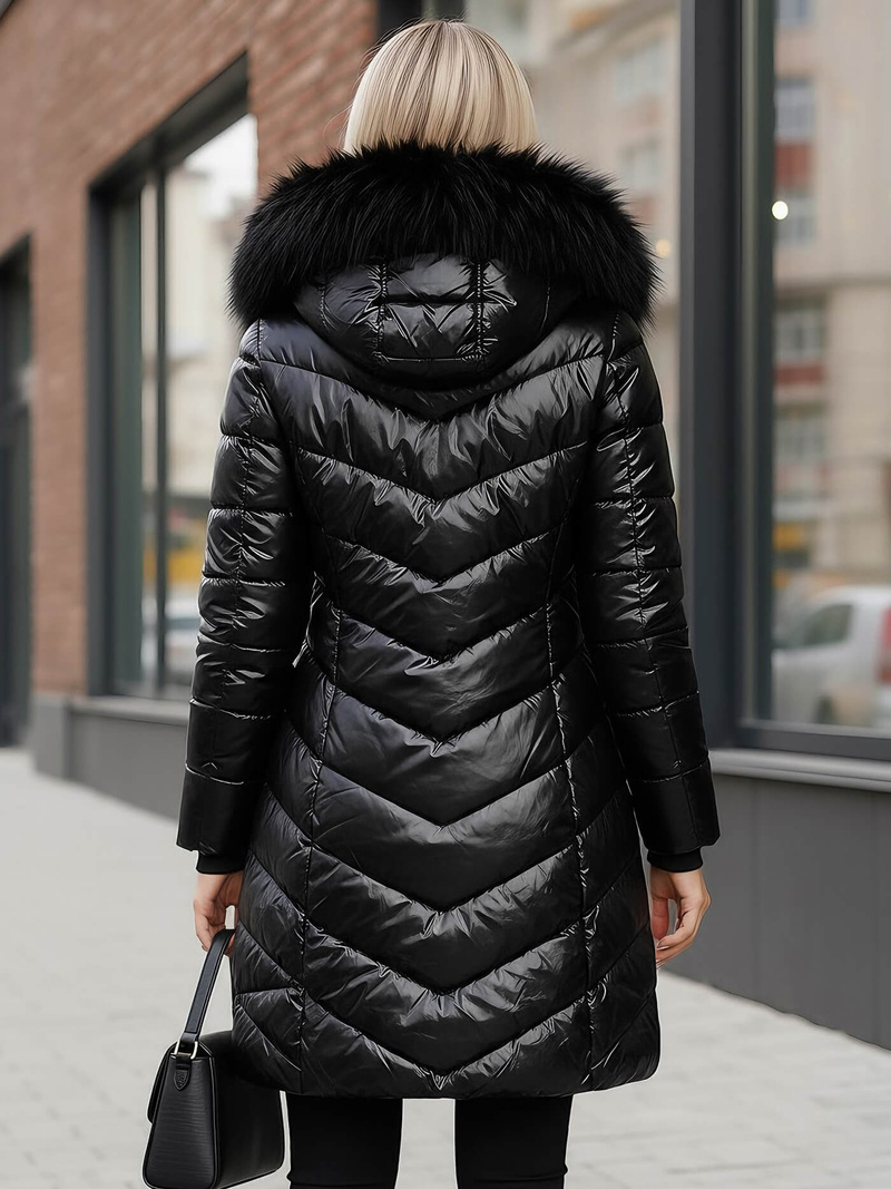 Damen Jacke Schwarz OZONEE JS/16M9100/392Z