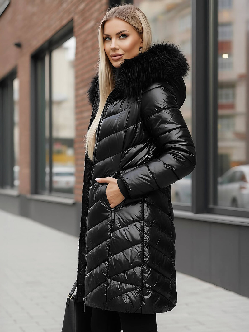 Damen Jacke Schwarz OZONEE JS/16M9100/392Z