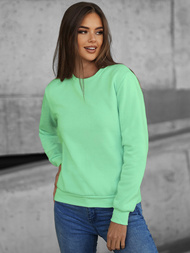 Damen Sweatshirt Mintgrün OZONEE JS/W01Z