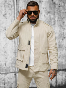 Herren Jacke Beige OZONEE O/G3035