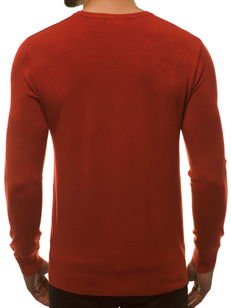 Herren Pullover Dunkelcamel OZONEE TMK/YY03/10