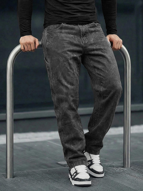 Herren Jeanshose Anthrazit OZONEE O/KK2828/5Z