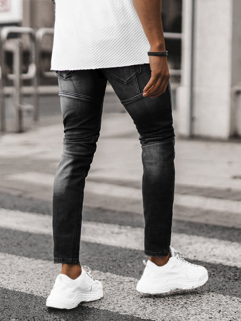 Herren Jeanshose Schwarz OZONEE NB/MP0047NZ