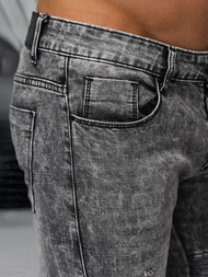 Herren Jeanshose Schwarz OZONEE NB/MP0069NZ