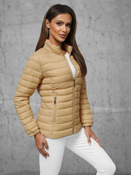 Damen Jacke Beige OZONEE JS/16M9101/254