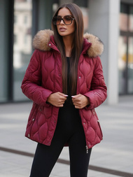 Damen Jacke Weinrot OZONEE JS/5M3226/1Z