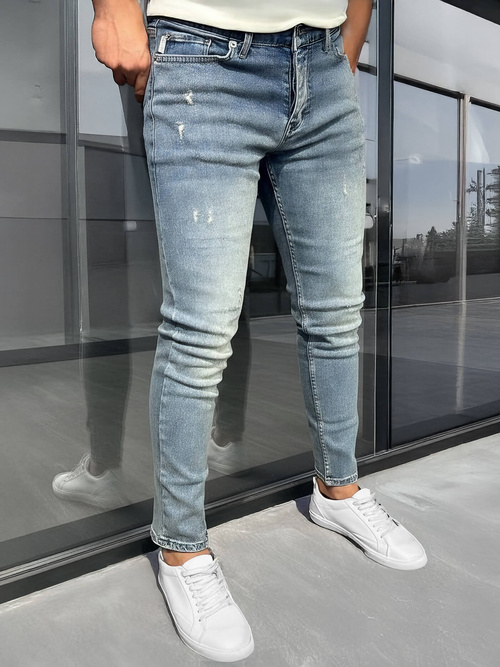 Herren Jeanshose Blau OZONEE DO/2796/2