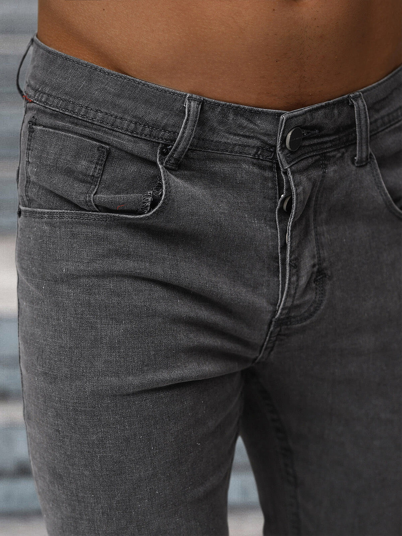 Herren Jeanshose Anthrazit OZONEE NB/MP0192GS