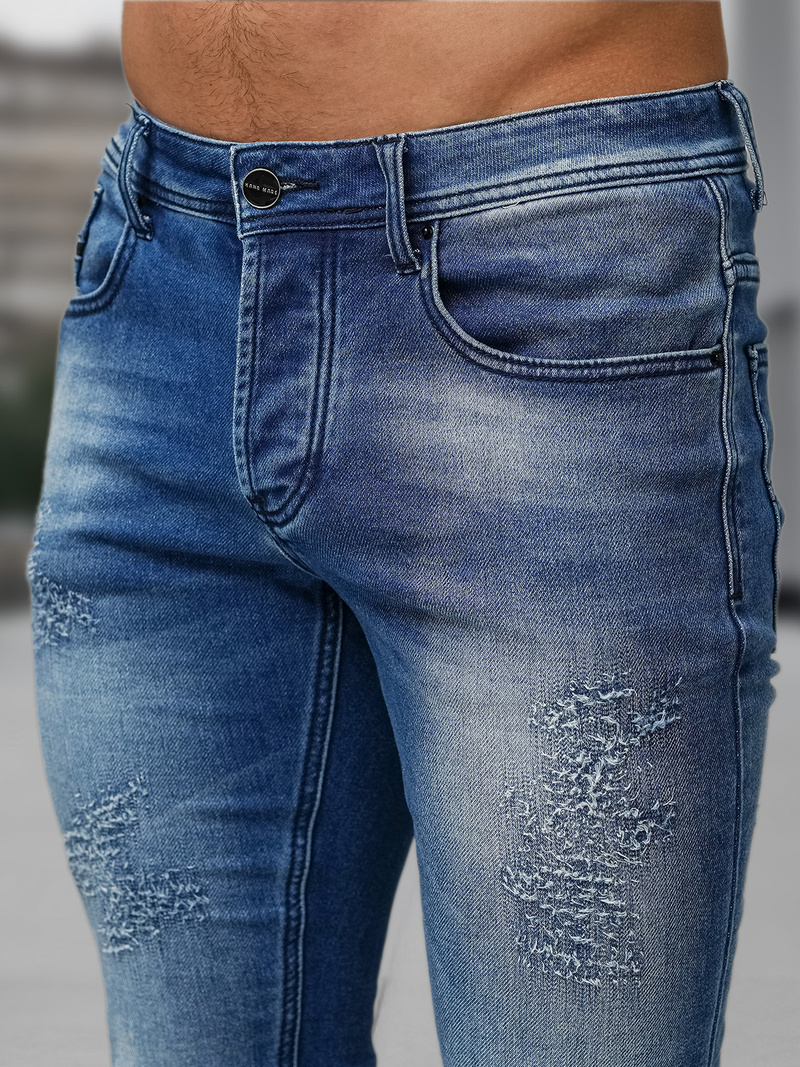 Herren Jeanshose Dunkelblau OZONEE NB/MP0009BS