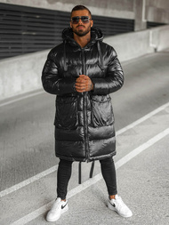 Herren Winterjacke Schwarz OZONEE O/M3205Z