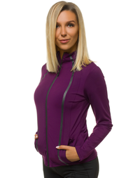 Damen Sweatjacke Violett OZONEE JS/YW06009/42
