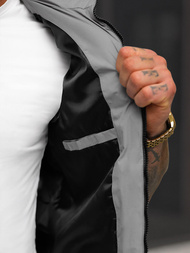 Herren weste grau OZONEE JS/31M5065/128