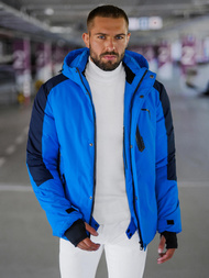 Herren Winterjacke Blau OZONEE JS/91M9905/184