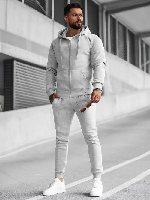Herren Sportanzug Grau OZONEE JS/68C10386/2Z