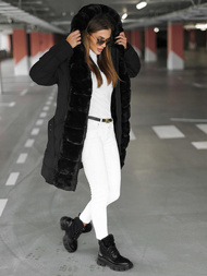 Damen Jacke Schwarz OZONEE JS/5M3158/392Z