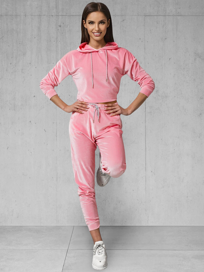 Zweiteiliges Trainingsanzug-Set Hellrosa OZONEE O/13121