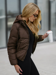 Damen Jacke Schokolade OZONEE JS/16M9187/158