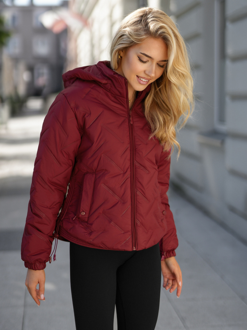 Damen Winterjacke Burgund OZONEE JS/16M9315/06