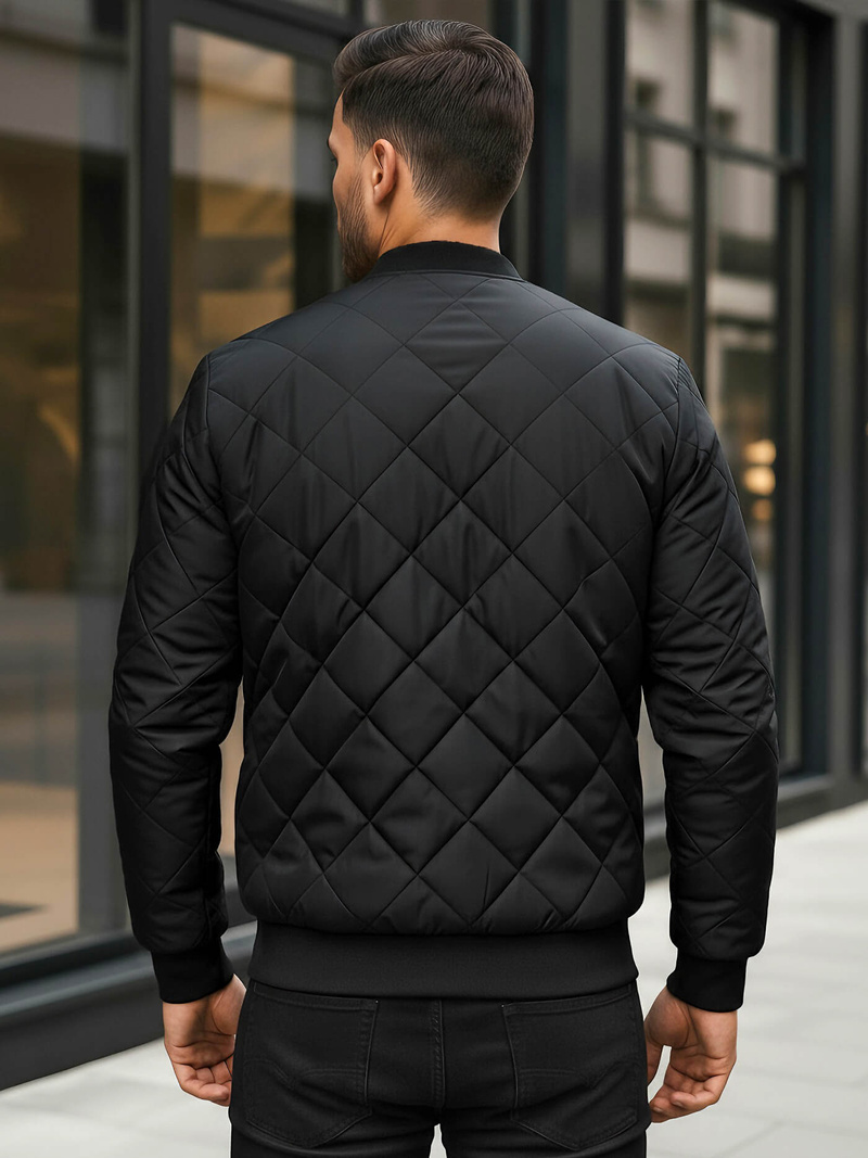 Herren Jacke Schwarz OZONEE JS/MY01Z