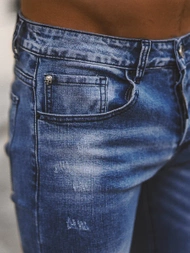 Herren Jeanshose Blau OZONEE NB/MP0126B