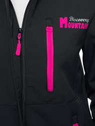 Damenjacke Softshell Schwarz OZONEE JS/HH028/1