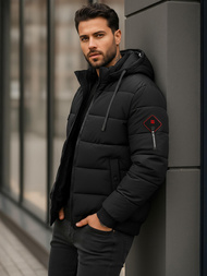 Herren Winterjacke Schwarz OZONEE JS/31M5031/392Z