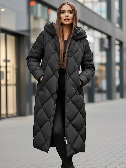 Damen Jacke Schwarz OZONEE JS/5M3173/392Z