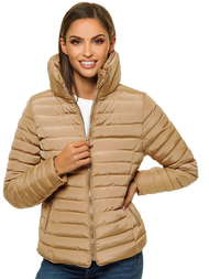 Damen Jacke Beige OZONEE JS/M23063/7