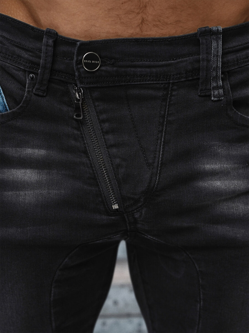 Herren Jeanshose Schwarz OZONEE NB/MP0025NZ