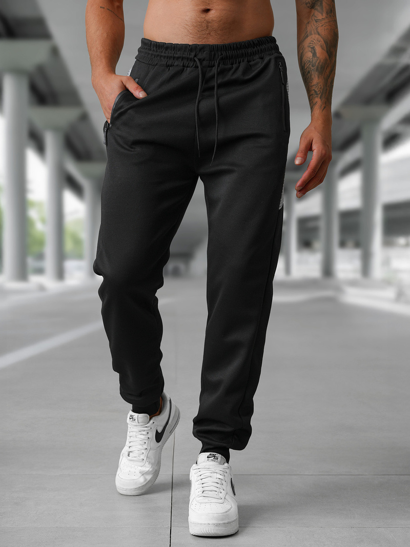 Herren Sporthose Schwarz OZONEE JS/15K1850/3