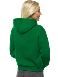 Damen Kapuzenpullover Grün OZONEE O/12102