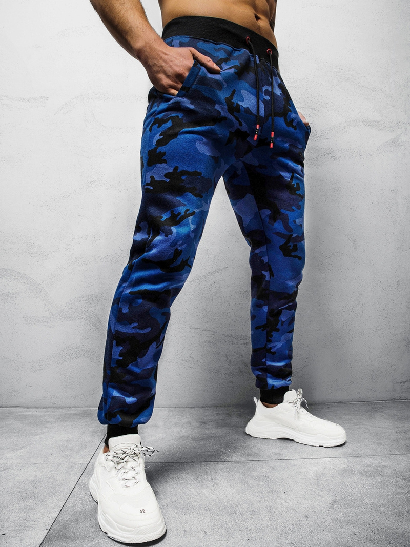 Herren Sporthose Blau OZONEE JS/KZ15