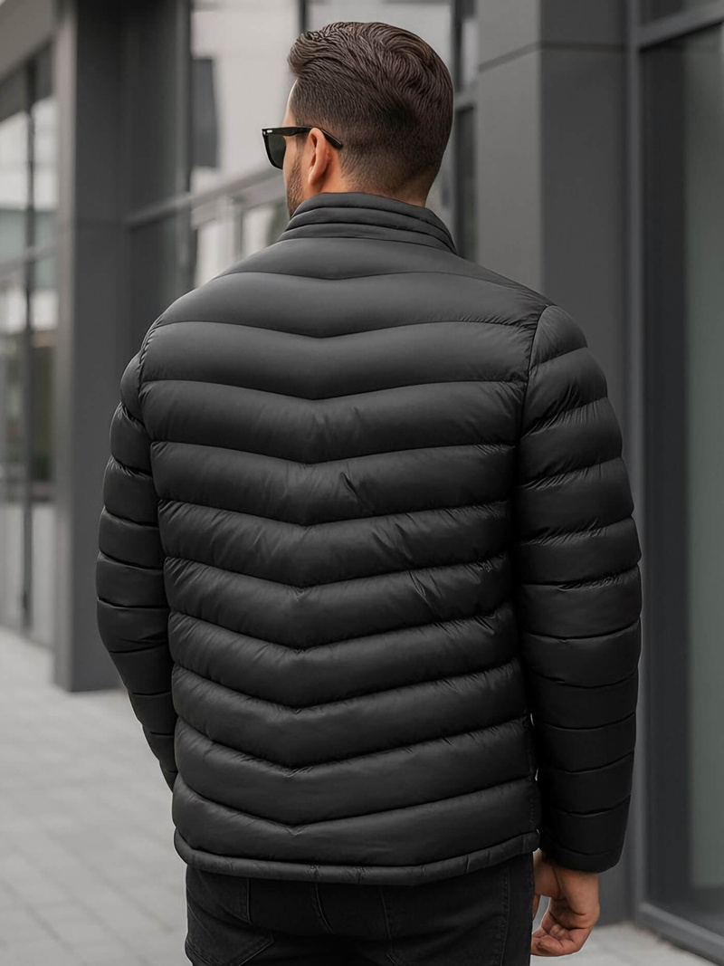 Herren Jacke Schwarz OZONEE JS/SM71Z