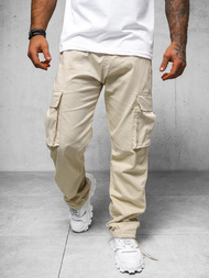 Herren Hose Beige OZONEE O/G3179Z