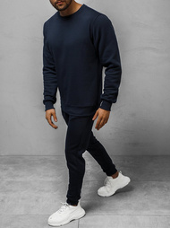 Herren Trainingsanzug Dunkelblau OZONEE 09